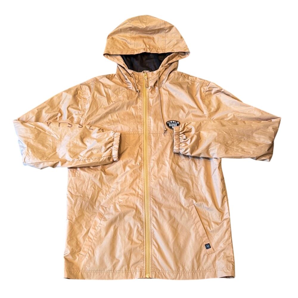 NWOT VISSLA Raised By Waves Solid Sets Eco Windbreaker Size M